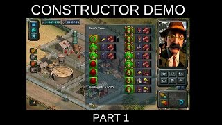 Constructor Demo Gameplay - The Tutorial - PART 1 OF 2