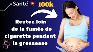 🚨 Conseils Essentiels pour les Femmes Enceintes : Restez Loin de la Fumée de Cigarette.