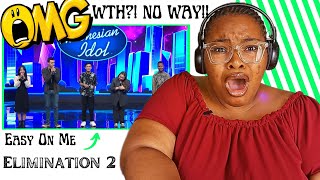 Easy On Me!! Group Yang Bikin Judges Ngeri | ELIMINATION 2 | INDONESIAN IDOL 2023 REACTION