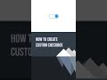 ⚡ Create CSS checkbox #Shorts