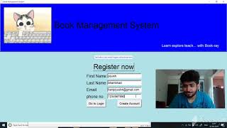 Python-tkinter,sqlite3,email based mini project book management system