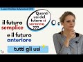 Learn Italian Advanced (C1): tutti gli usi del futuro semplice e del futuro anteriore