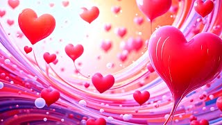 ❤️ Valentine's Day 4K Screensaver: Love Heart Wallpaper,  Romantic  Hearts Copyright Free BACKGROUND