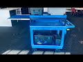 Uline job cart with onboard power and many add ins