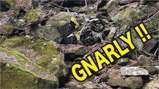 Quinn Wentzel - Extreme Enduro Practice - Wellsville OH. GARLY CREEK!