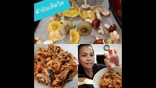 ตำป่นเห็ดไค🍄เห็ด น้ำหมาก บาย สาว วาริน😋13.9.2018