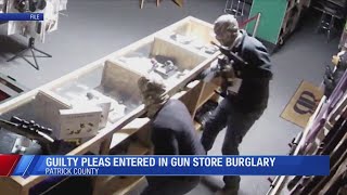 Two Carolina men enter plea deal in Patrick County gun store burglary
