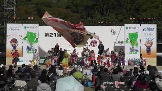 yosakoiさせぼ祭り2018　ふくこい踊り隊　名切お祭り広場会場