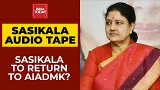 VK Sasikala's Audio Tape Triggers Speculation Of Return To AIADMK \u0026 Politics