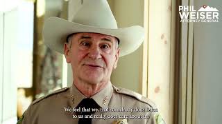 Alamosa County Sheriff Endorses Phil Weiser for Colorado AG