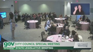 Charlotte City Council holds state legislative briefing