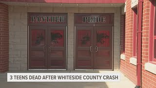 Community members rallying together after 3 teenagers killed in rural Whiteside County accident