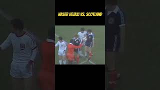 Naser hejazi vs. Scotland, World Cup 1978