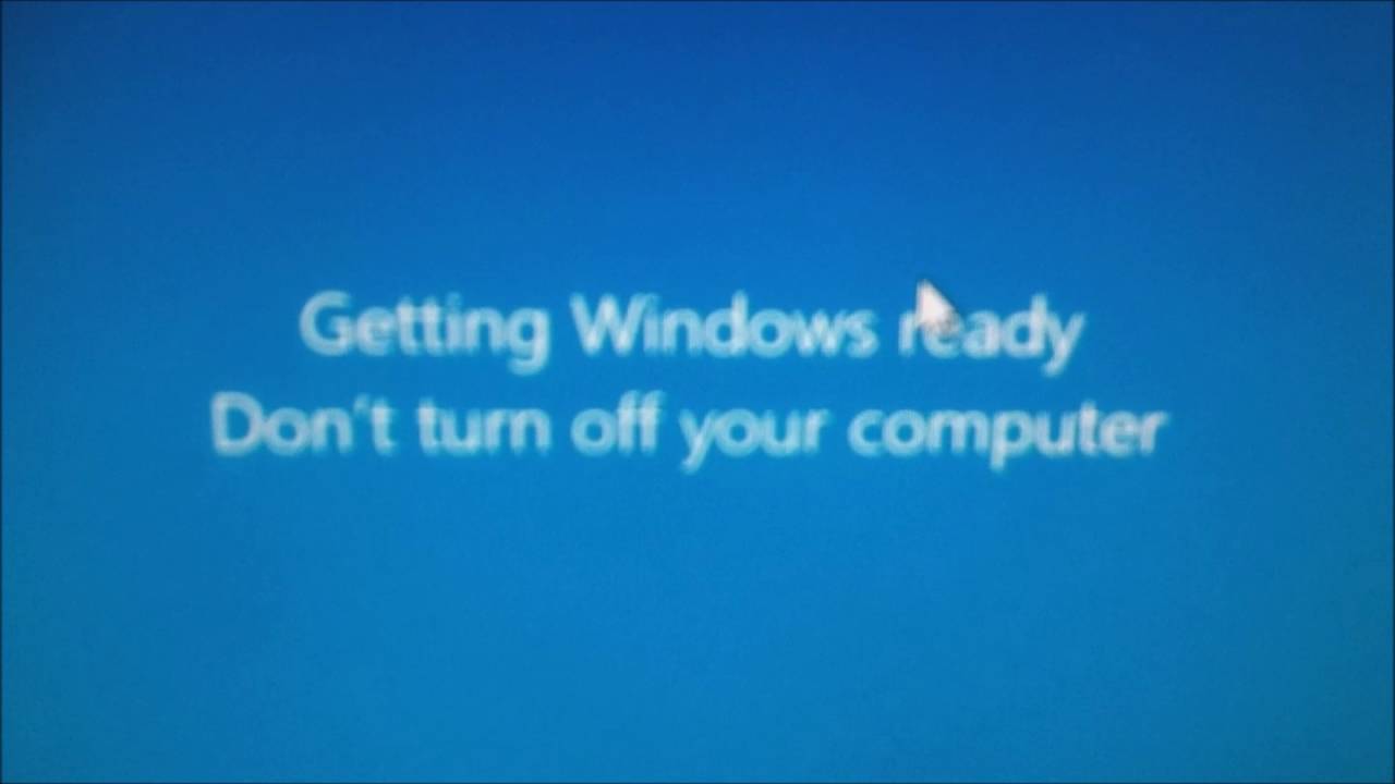 Don t turn me off. Windows getting ready. Getting Windows ready don't turn off your Computer. Getting ready Windows 8.1 зависло. Getting ready Windows 10 долго ли.