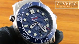 Omega Seamaster Diver 300m (Steel) 210.30.42.20.03.001 Luxury Watch Review