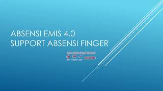 Cara Mengisi Absensi Emis 4.0 suport mesin finger