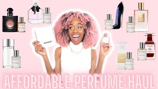 HUGE AFFORDABLE PERFUME HAUL/ REVIEW | ft  Dossier