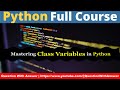 class variables in python | python full course for beginners #python3 #pythonfullcourse