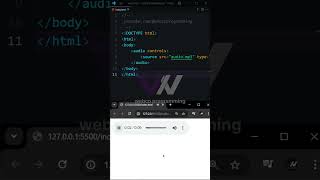 How to use audio tag in HTML | HTML Audio Tutorial