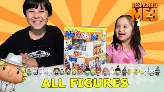 DESPICABLE ME 3 Pint Size Heroes Blind Bags from FUNKO Opening! Looking For Exclusive MINIONS Figure