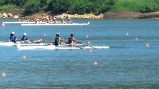 2011インターハイ　女子ダブルスカル準決勝