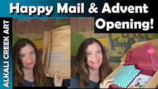 Happy Mail Opening and Advent Calendar Surprise!
