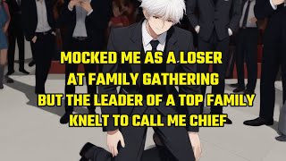 Mocked as a Loser at a Family Gathering, But the Leader of a High-end Family Knelt to Call Me Chief