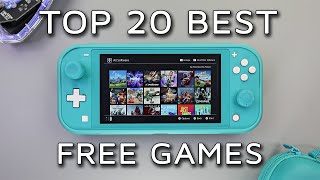 TOP 20 Best Free Games on Nintendo Switch Lite in 2024