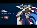 Every A.J. Brown catch in 145-yard game | Week 16