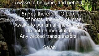 Psalm 59 (NKJV) - The Assured Judgment of the Wicked