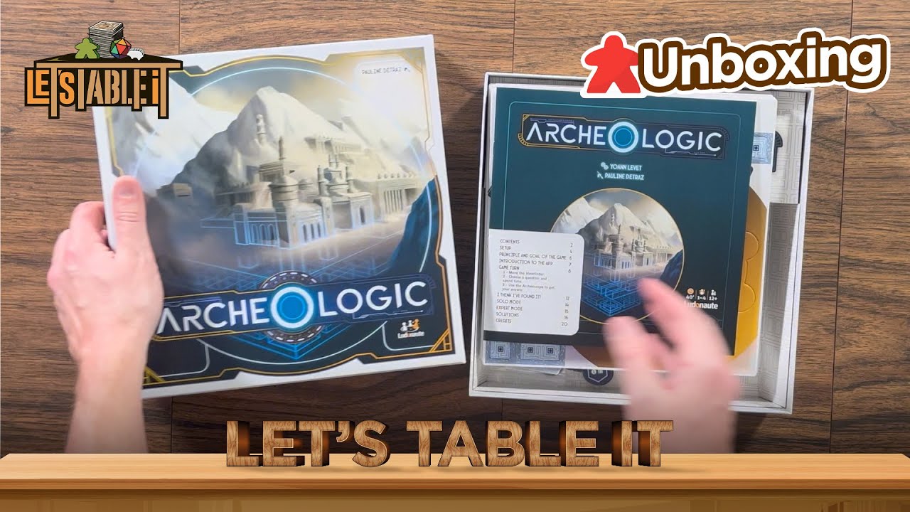 Archeologic Unboxing Youtube