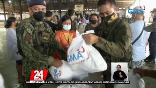 Mga naapektuhan ng Bagyong Agaton sa President Roxas sa Capiz, hinatiran ng tulong ng... | 24 Oras