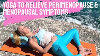 FEELING IRRITABLE? SUFFERING FROM HOT FLUSHES OR INSOMNIA? Yoga for perimenopause or menopause
