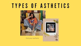 17 Types of aesthetics | Find your aesthetic 2021 (part 1)..