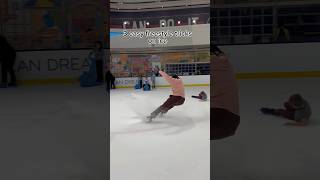 Easy freestyle tricks on ice #skate  #hockey #figureskating #iceskating #skating #iceskate