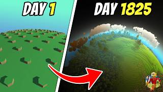 I Spent 5 Years Building a Voxel Survival Game Where the World Is a Planet