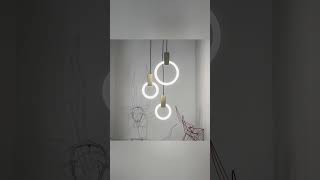 Nordic personality modern simple long pendantlights