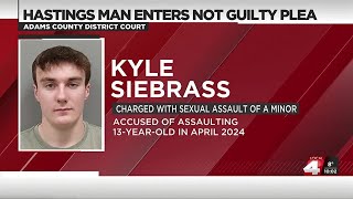 Hastings man pleads not guilty to sexual assault charge