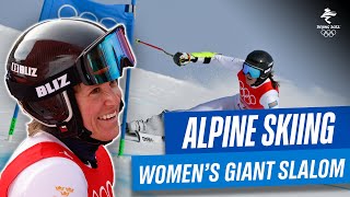 🇸🇪  Sara Hector wins gold medal! 🥇 | Women's giant slalom #Beijing2022