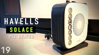 HAVELLS SOLACE (PTC) Heater/Blower | Unboxing | Manual | Review | Ratings |