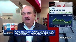 CVS Health CEO on decision to leave the company, Covid-19 testing and the pharma industry