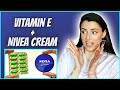 SPECIALIST testing NIVEA CREAM & VITAMIN E CAPSULES: skincare hacks, beauty tips, anti-aging