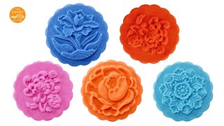 Very Satisfying  242 How to make Flower Cake from Kinetic Sand Sand Cutting ASMR | The Sound of Sand