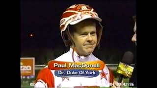 2001 Mohawk Raceway DUKE OF YORK Paul MacDonell OSS Gold Final