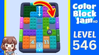 Color Block Jam Level 546 Solution Walkthrough