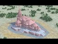 *a beautiful timestamp of the ram mandir temple construction released by l u0026t*