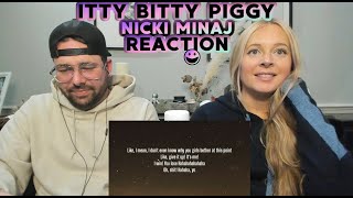 Nicki Minaj - Itty Bitty Piggy | REACTION / BREAKDOWN ! (Real & Unedited)