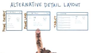 Alternate Detail Layout - Developing Android Apps