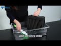 Instructions for cleaning the Airdog X5 air purifier