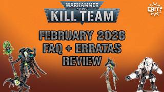 Kill Team | February 2026 FAQ and Erratas